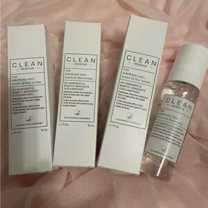 Clean Elderflower Mist trio